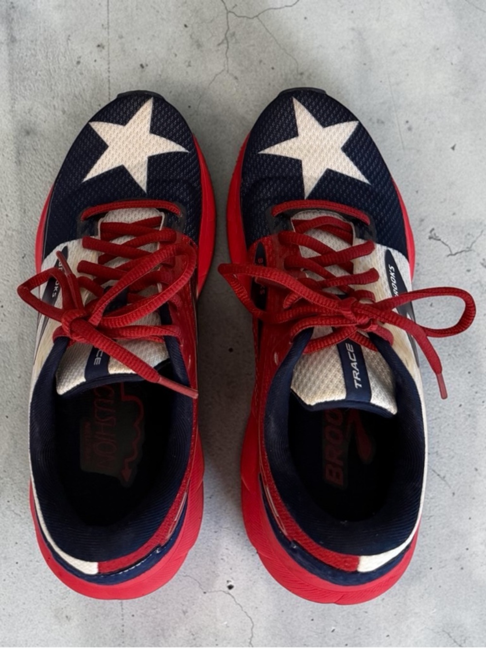 Brooks Trace 2 "Texas" Special Edition Running Shoes - Women's Size 6 - Picture 6 of 14